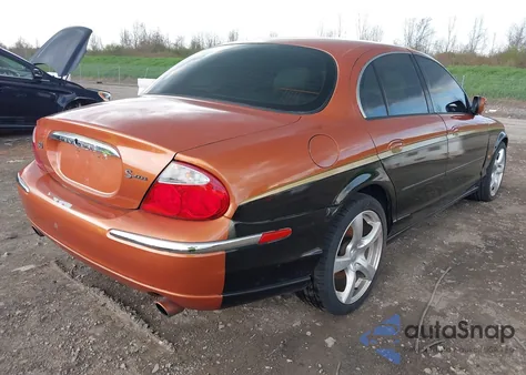 2001 Jaguar S-Type 3.0L V6 из США, поврежденный, VIN SAJDA01C51FL84719